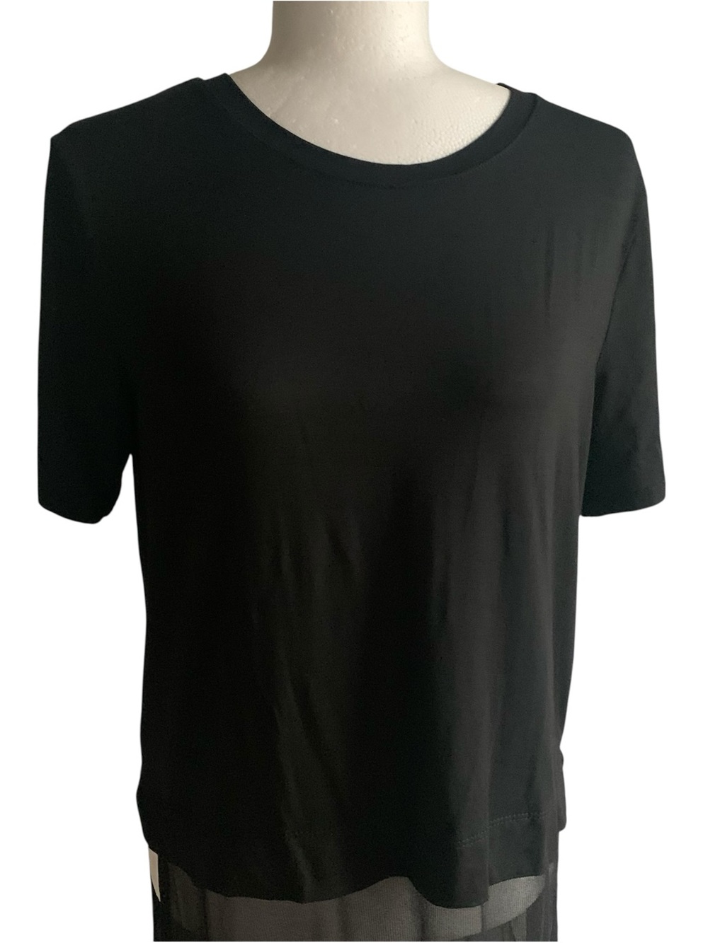 C’est Moi Viscose T-Top w Sheer Panels and Slits Whimsy Fairy Made in Italy S/M - Picture 5 of 12